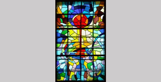 Glasmalerei in der Kirche des heiligen  Ägidius - Bild 2