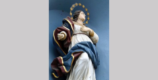 Schnitzfigur Maria Immaculata - Bild 3