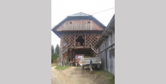 Harpfe beim Končič-Bauernhaus - Bild 1
