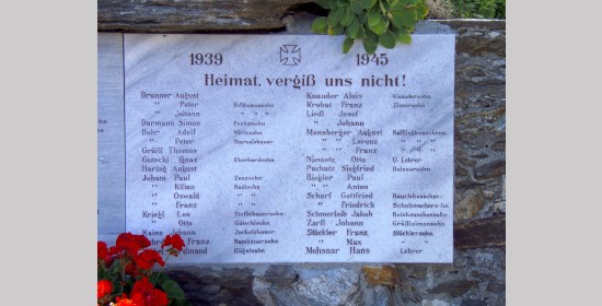 Kriegerdenkmal Theissenegg - Bild 7
