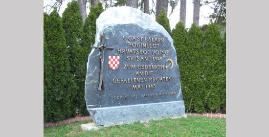 Kroatische Gedenkstätte auf dem Loibacher Feld - Bild 2