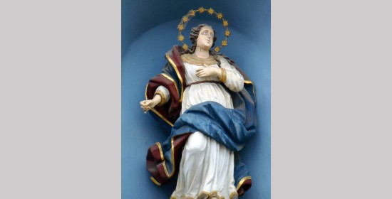 Schnitzfigur Maria Immaculata - Bild 2