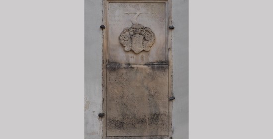Wappengrabplatte Sebastian Gasarister von Pfeilheim - Bild 1