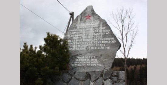 NOB-Denkmal beim Junček - Bild 1