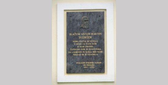 Spominska plošča Antonu Martinu Slomšku - Slika 1