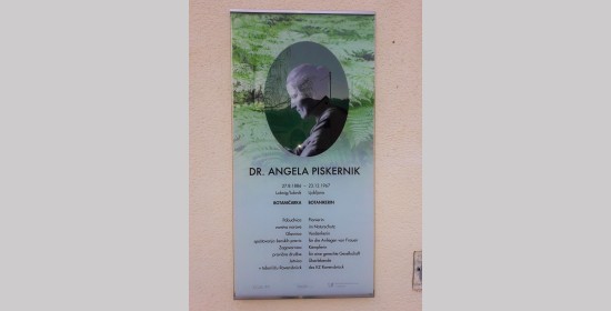 Dr.-Angela-Piskernik-Gedenktafel - Bild 1