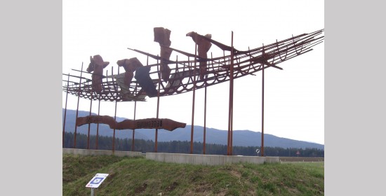 Skulptur Begegnung – Srečanje - Bild 3
