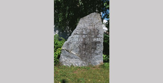 Spominski kamen koroškemu plebiscitu, Bäckerteichstraße - Slika 1
