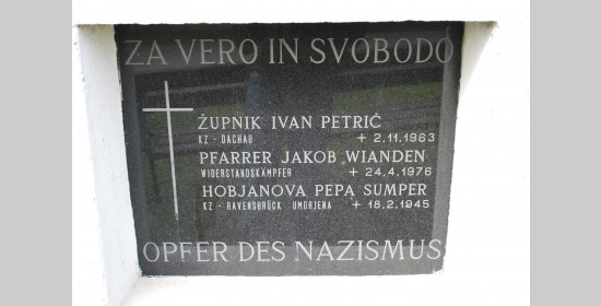 Gedenktafel der Opfer des Nazismus - Bild 1