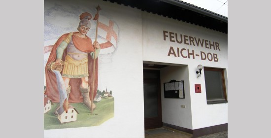 Heiliger Florian am Feuerwehrhaus Aich–Dob - Bild 5