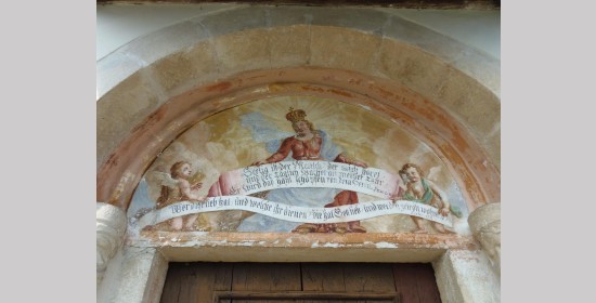 Kirchenportal Maria in Hohenburg - Bild 3