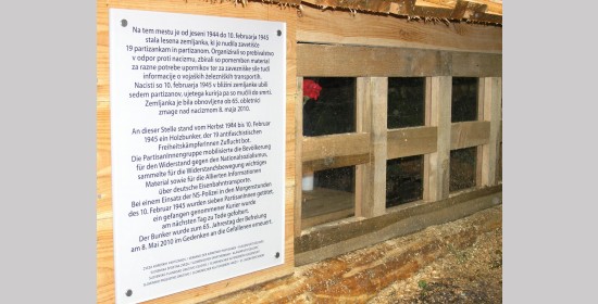 Partizanski bunker pod Arihovo pečjo - Slika 4