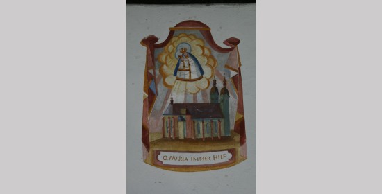 Spominska plošča in votivna slika na hiši Schneidersimele - Slika 4