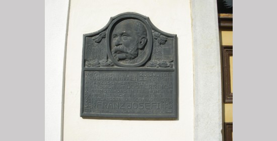 Gedenktafel Kaiser Franz Josef - Bild 1