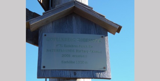 Gipfelkreuz Kobesnock - Bild 3