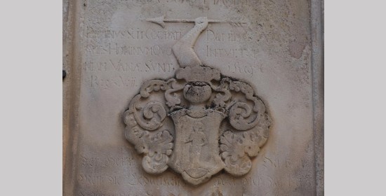 Wappengrabplatte Sebastian Gasarister von Pfeilheim - Bild 2