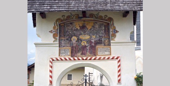 Wandbild Friedhofstor Pusarnitz - Bild 1