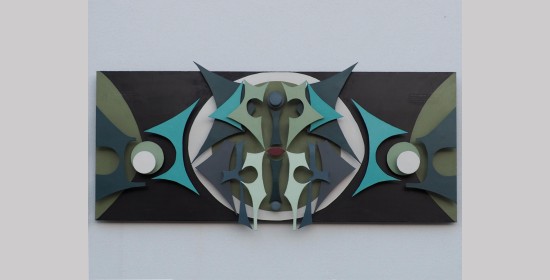 Metallrelief Wohnhaus Prinzhoferstraße - Bild 2