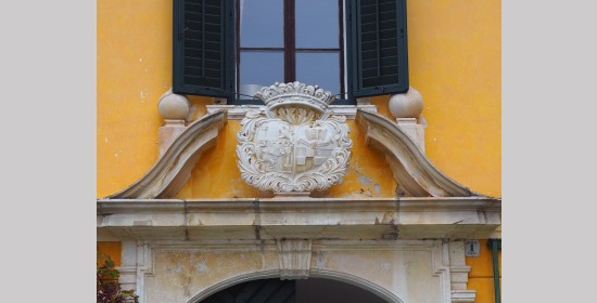 Doppelwappen Schlossportal Karlsberg - Bild 3