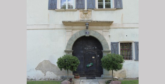 Doppelwappen Schlossportal Ehrnegg - Bild 4