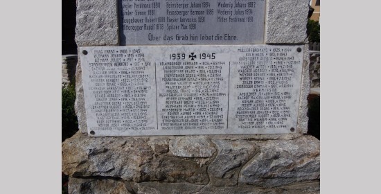 Kriegerdenkmal Glödnitz - Bild 6