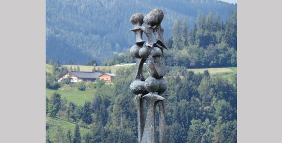 Steinplastik ehemaliger Rastplatz Griffnerberg - Bild 6