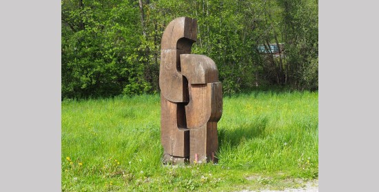 Holzskulptur Radweg Kliening - Bild 2