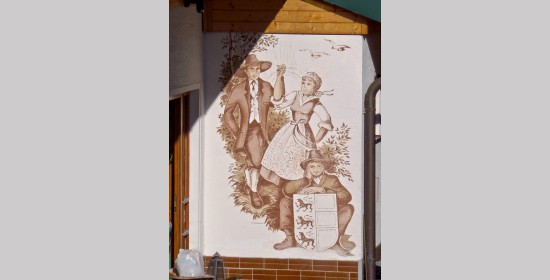 Fassadenmalerei Wohnhaus Poinsitt - Bild 1