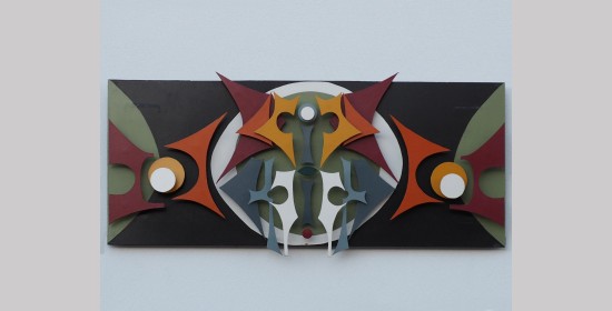 Metallrelief Wohnhaus Prinzhoferstraße - Bild 1