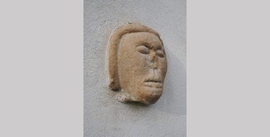 Mittelalterlicher Marmorkopf - Bild 2