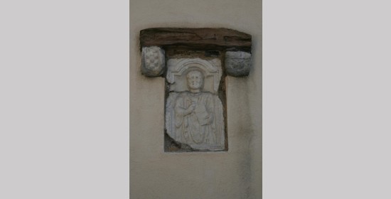 Grabbaurelief mit Schreiberdarstellung - Bild 1