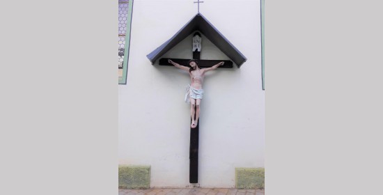 Ehem. Friedhofskreuz Pfarrkirche Eisenkappel - Bild 1