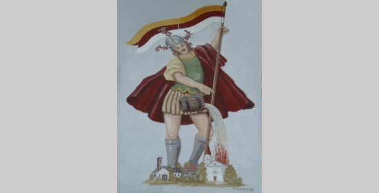 Heiliger Florian am Rüsthaus Pobersach-Feffernitz - Bild 5