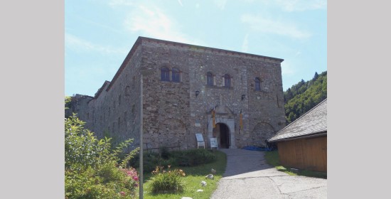 Wappenstein Portal Klosterruine Arnoldstein - Bild 5