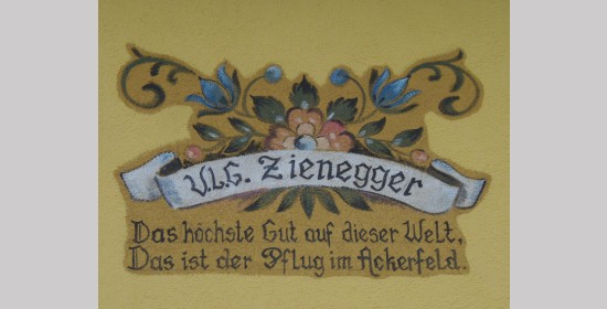 Fassadenmalerei vulgo Zienegger - Bild 2