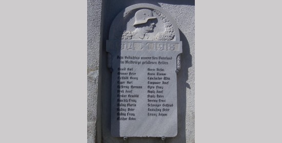 Gefallenengedenkstein 1. Weltkrieg St. Donat - Bild 4
