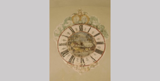 Rokokouhr Kreuzgang Stift Griffen - Bild 1