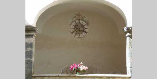 Rokokouhr Kreuzgang Stift Griffen - Bild 2