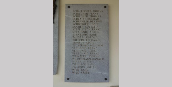 Kriegerdenkmal Schönweg - Bild 5