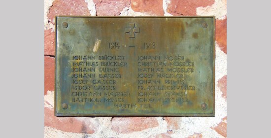Kriegerdenkmal Kreuzen - Bild 3