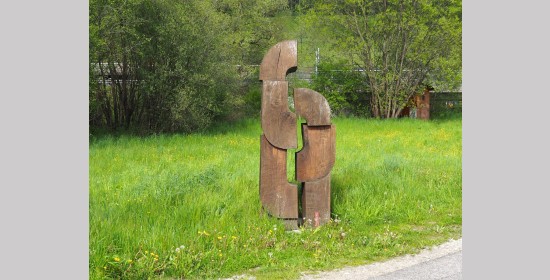 Holzskulptur Radweg Kliening - Bild 1