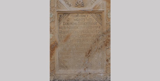Epitaph Hans Jakob Hackhmair - Bild 1