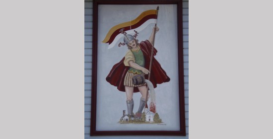 Heiliger Florian am Rüsthaus Pobersach-Feffernitz - Bild 1