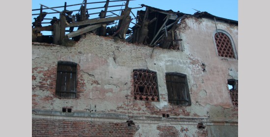 Ziegelgitterfenster ehemaliger Stadel Gut Farrach - Bild 4