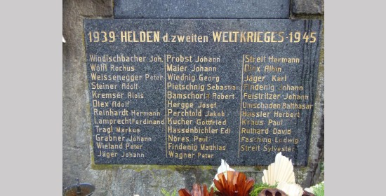 Kriegerdenkmal Maria Rojach - Bild 4