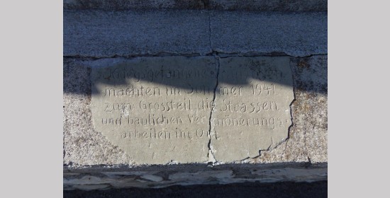 Gedenkinschrift Kriegsgefangene - Bild 1