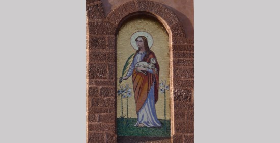 Mosaikfassade Seminarkirche Tanzenberg - Bild 4