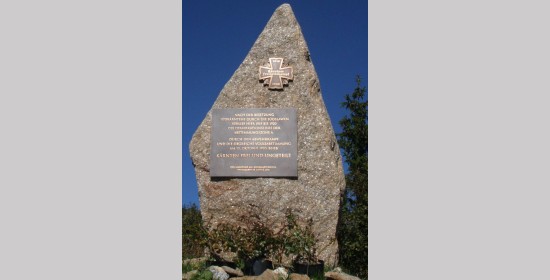Gedenkstein Abwehrkampf Saualm - Bild 1