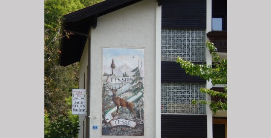 Fassadenmalerei ehem. Gasthof Jagdstub’n - Bild 3