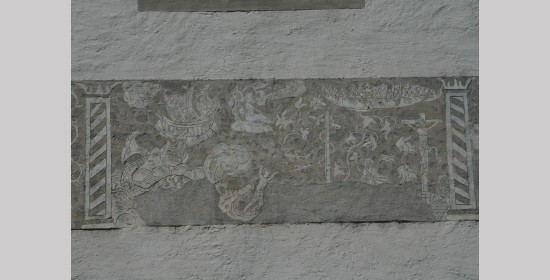 Sgraffitofries Plazottahaus - Bild 4